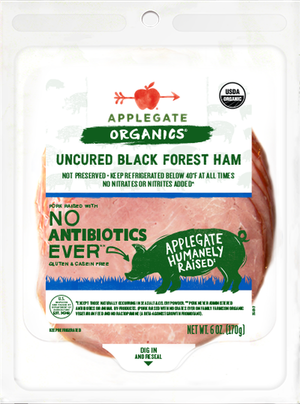 Applegate Organics Uncured Black Forest Ham Food Library Shibboleth