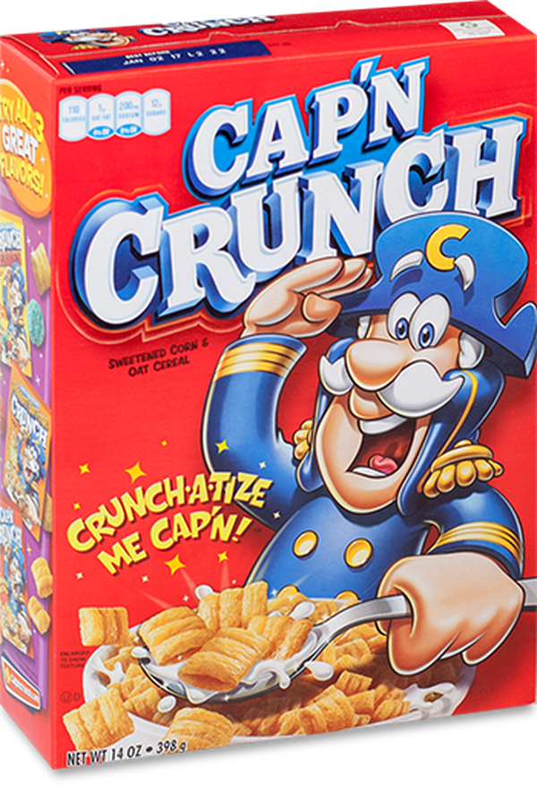 Captain Crunch Cereals (any flavor) - Food Library - Shibboleth