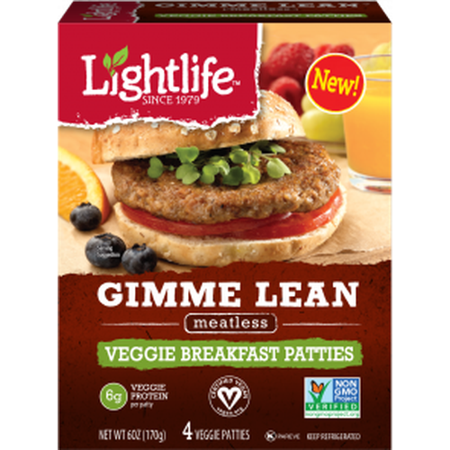 Lightlife Gimme Lean Meatless Veggie Breakfast Patties Food Library Shibboleth