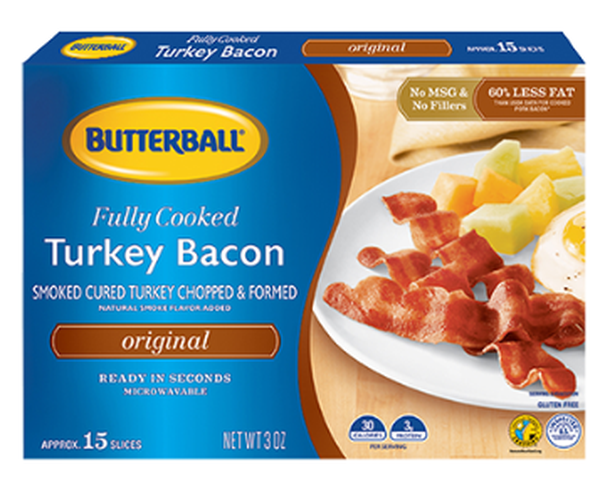 Butterball Fully Cooked Turkey Bacon Food Library Shibboleth