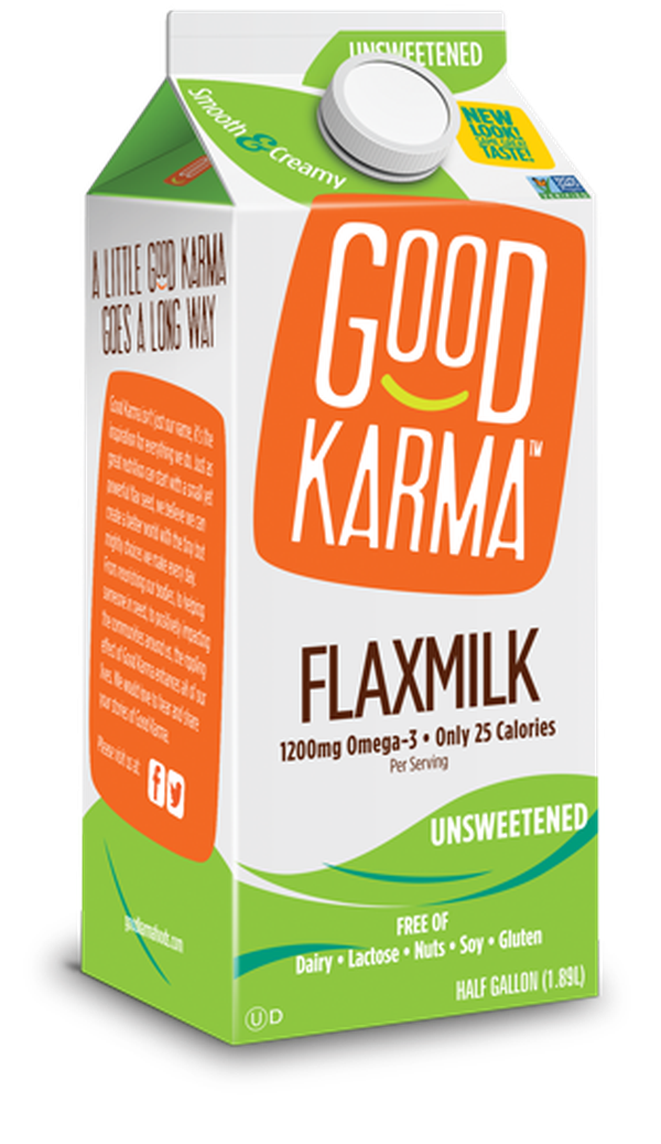 Good Karma Unsweetened Flax Milk - Food Library - Shibboleth