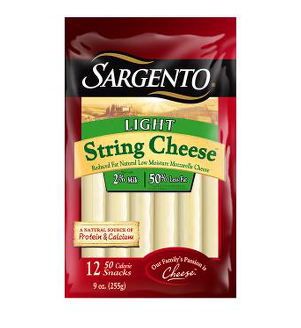 Sargento Light Mozzarella String Cheese - Food Library - Shibboleth