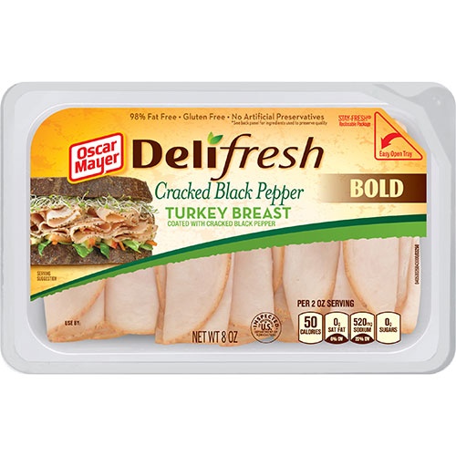 Oscar Mayer Cracked Black Pepper Turkey Breast - Food Library - Shibboleth!