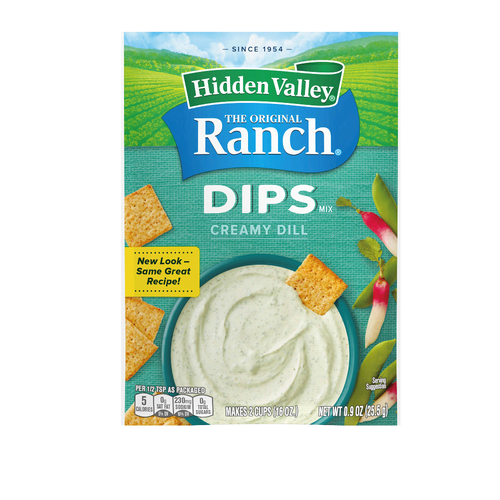 Hidden Valley Dips Creamy Dill - Food Library - Shibboleth!