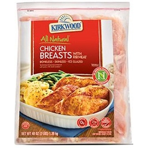 Kirkwood Farms Frozen Boneless Skinless Chicken Breast - Food Library ...