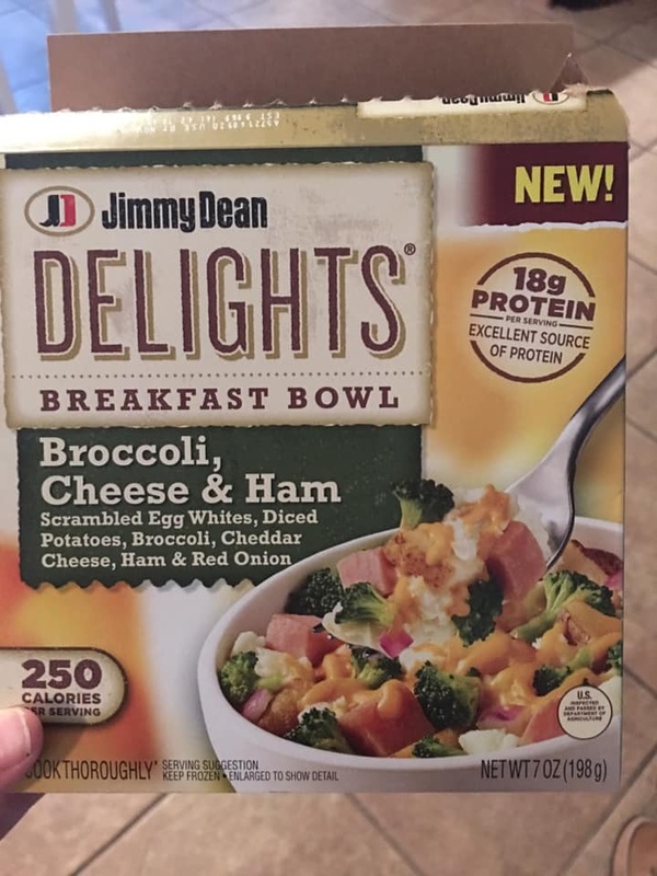 Jimmy Dean Delights Breakfast Bowl - Broccoli, Cheese, & Ham - Food ...