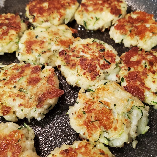 Brenda's Zucchini Fritters - Recipe Library - Shibboleth