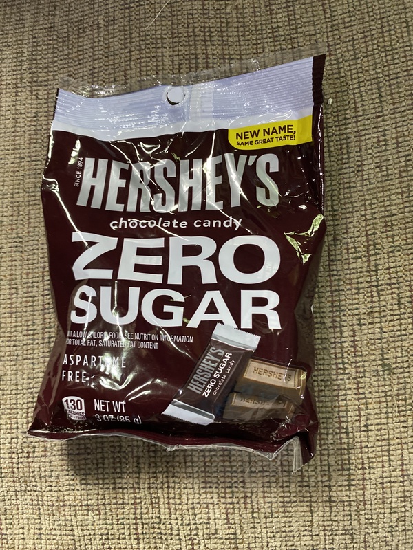 Hershey's Zero Sugar Chocolate Candy - Food Library - Shibboleth