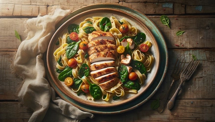 Chicken and Carba-Nada Pasta Recipe - Recipe Library - Shibboleth