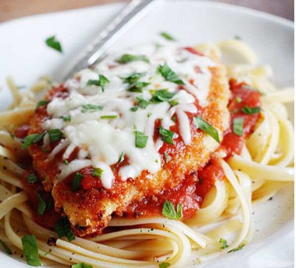 Chicken Parmesan Pasta - Recipe Library - Shibboleth