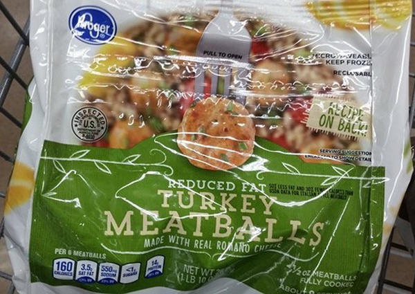 Kroger Reduced Fat Turkey Meatballs Food Library Shibboleth