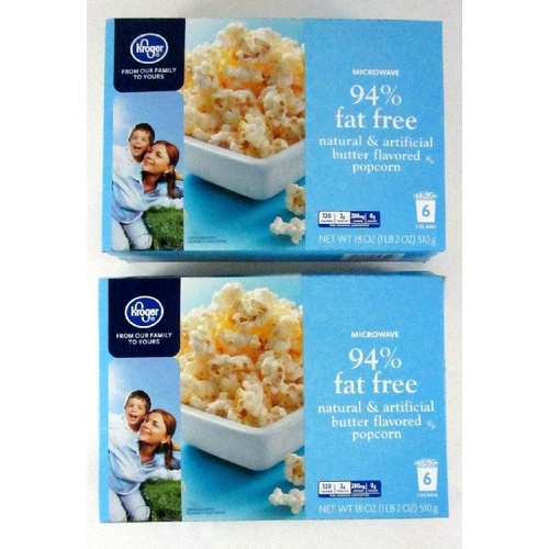 Kroger 94 Fat Free Popcorn Natural And Artificial Butter Flavored Food Library Shibboleth