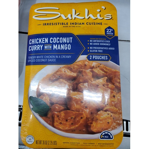 Sukhi's Chicken Coconut Curry With Mango - Food Library - Shibboleth!