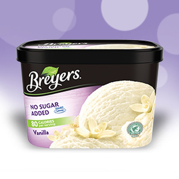 Breyers Ice Cream No Sugar Added (any flavor) - Food Library - Shibboleth