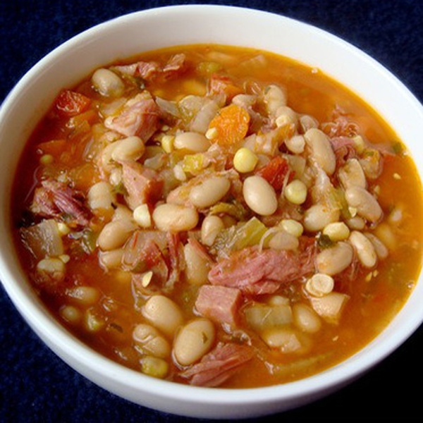 Crockpot Mixed Beans and Turkey Ham - Recipe Library - Shibboleth