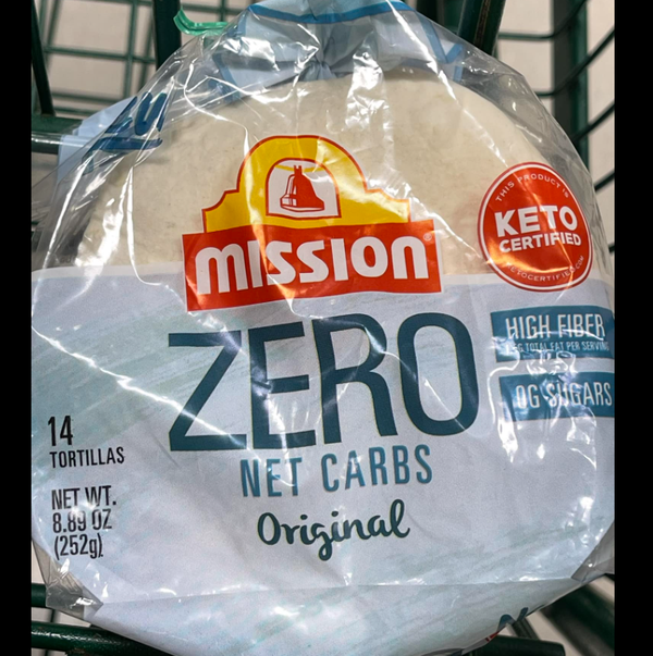 Mission Zero Net Carbs Original Tortilla - Food Library - Shibboleth!