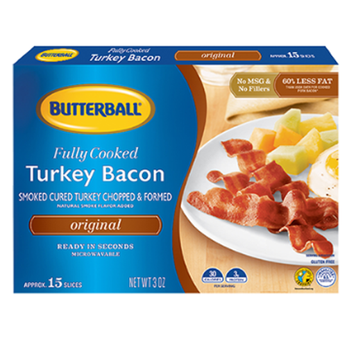 Butterball Fully Cooked Turkey Bacon - Food Library - Shibboleth!