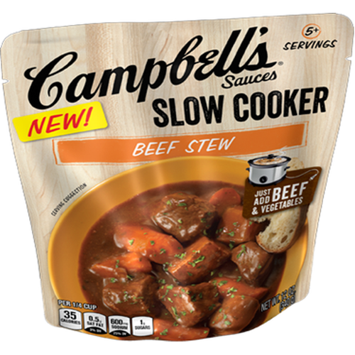 Campbell's Sauces Slow Cooker Beef Stew - Food Library - Shibboleth!
