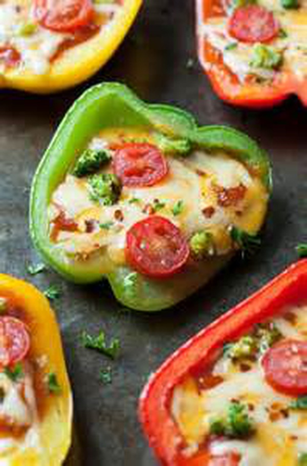 Mini Pepper Pizzas - Recipe Library - Shibboleth!