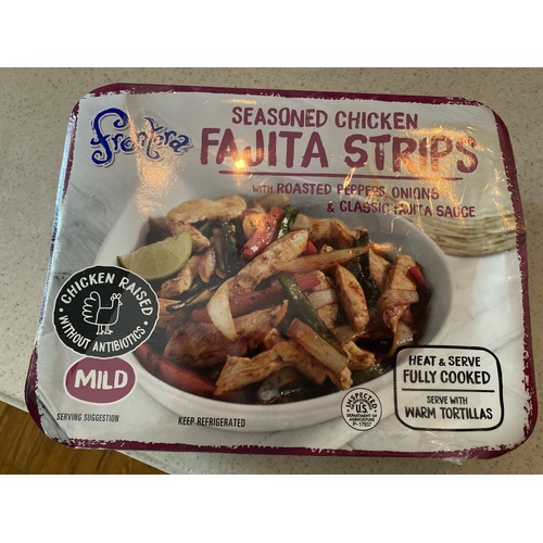 Frontera Seasoned Chicken Fajita Strips Food Library Shibboleth