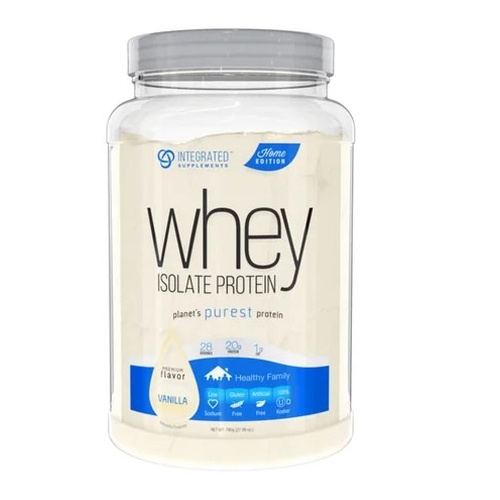 Integrated Supplements Whey Isolate Protein (any flavor) - Food Library ...