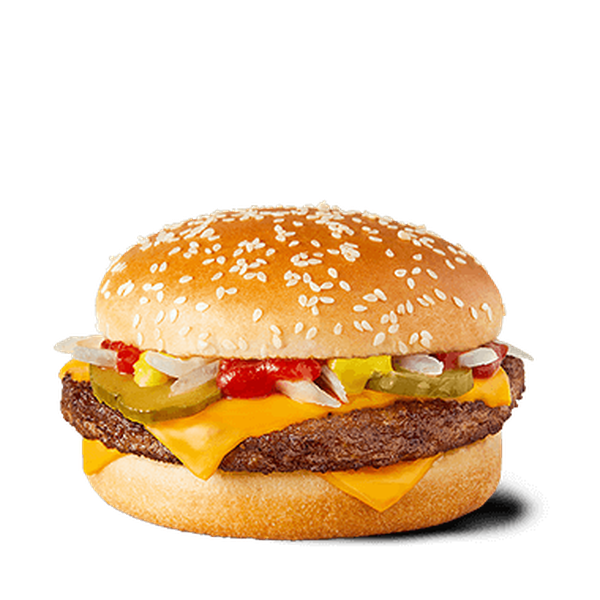 Quarter Pounder without Cheese(McDonald's) - Restaurant Library ...