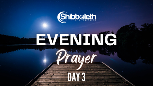 May 27th Evening Prayer
