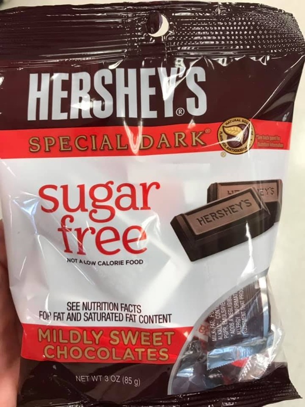 Hershey's Sugar Free Special Dark Mildly Sweet Chocolates - Food ...