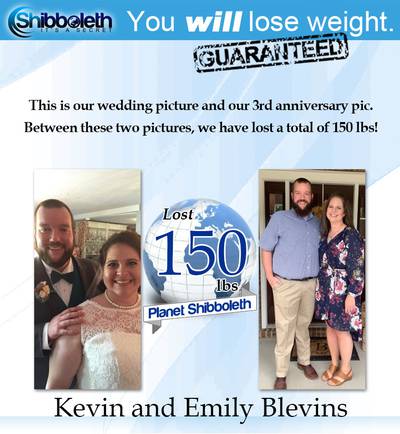 Kevin and Emily Blevins