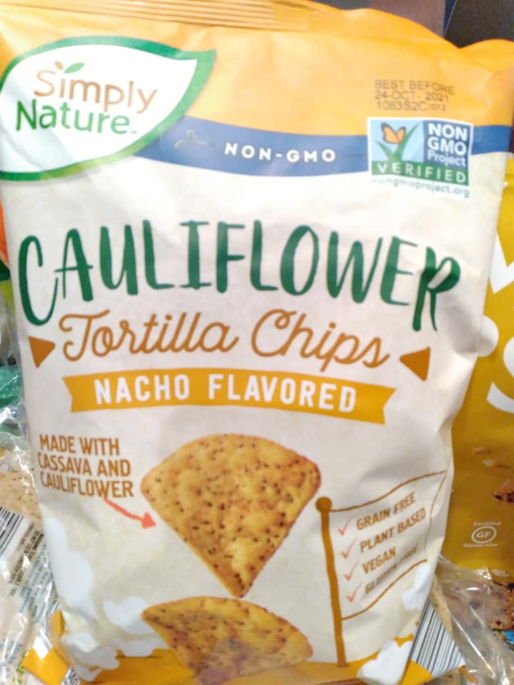 Simply Nature Cauliflower Tortilla Chips - Food Library - Shibboleth