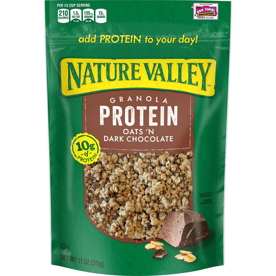 Nature Valley Protein Granola (any flavor) Food Library Shibboleth